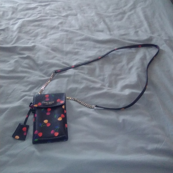kate spade Handbags - kate spade NEW YORK cherry phone/card holder purse